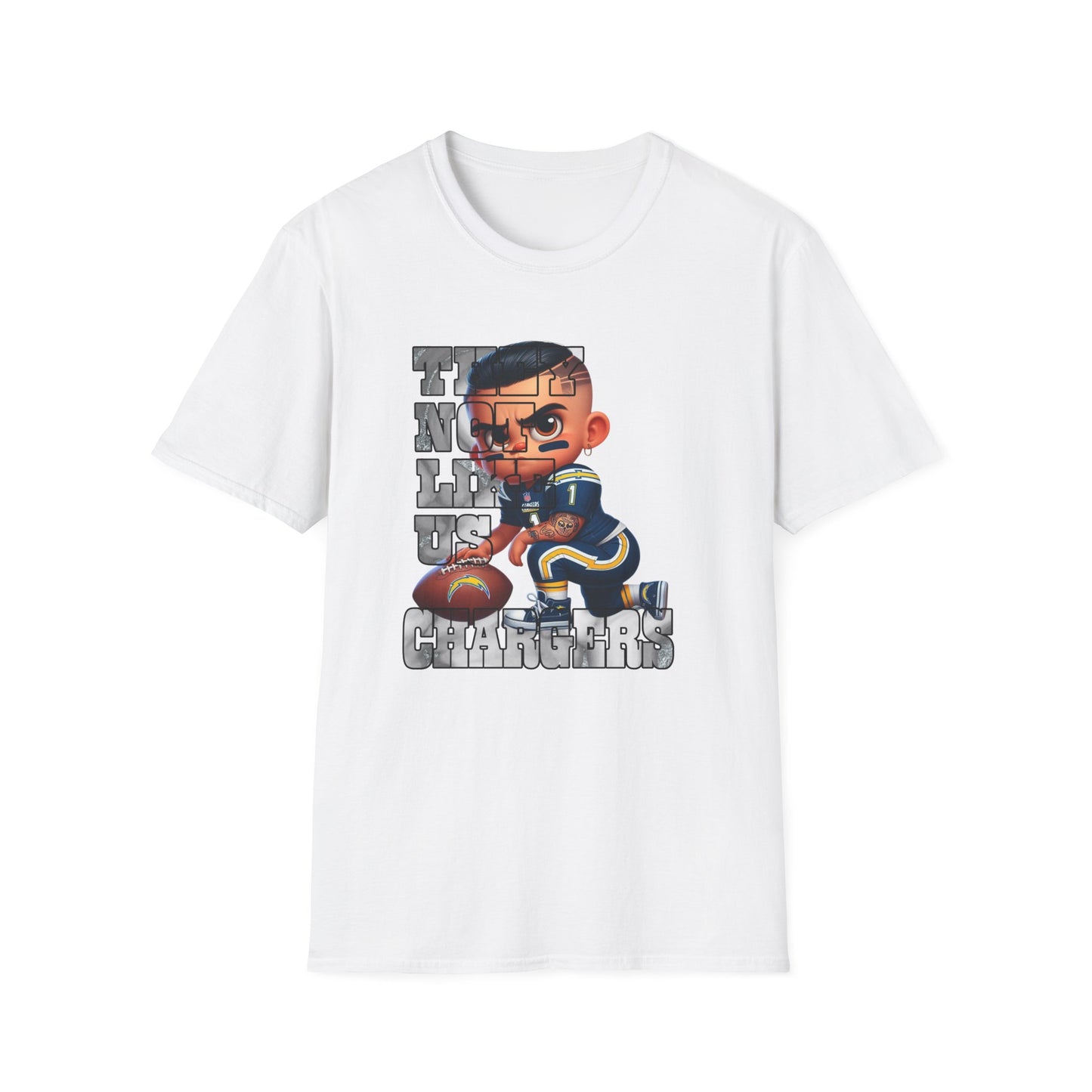 Chargers T-Shirt - Football Fans Unisex Softstyle Tee