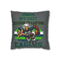 A square pillowcase with Philadelphia Eagles branding and text stating '2024 NFC East Division Champions'.