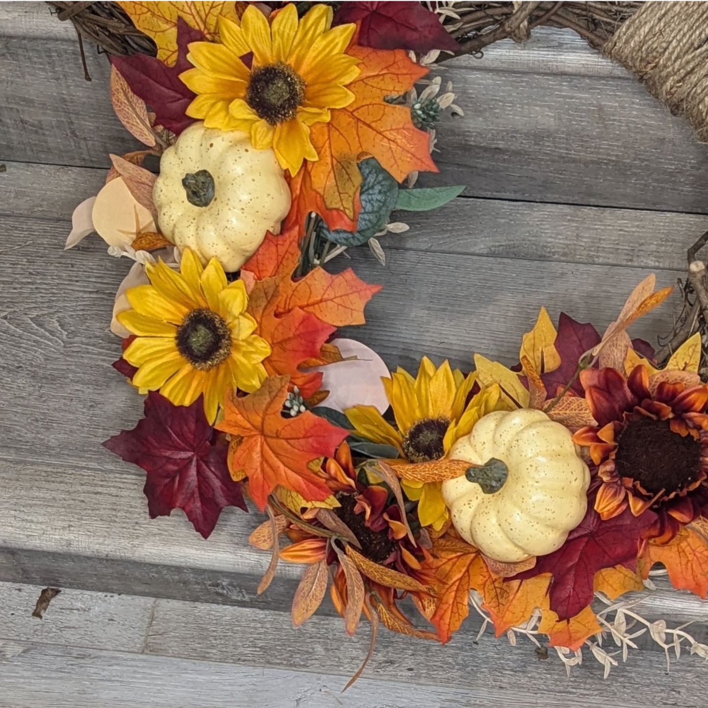 Fall Mickey Wreath